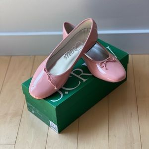 J.Crew Zoe Patent Leather Pink Ballet Flats